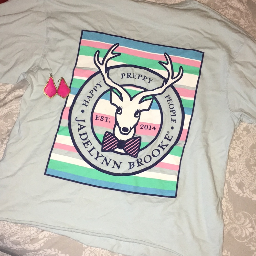 Jadelynn and Brooke Cropped Tee